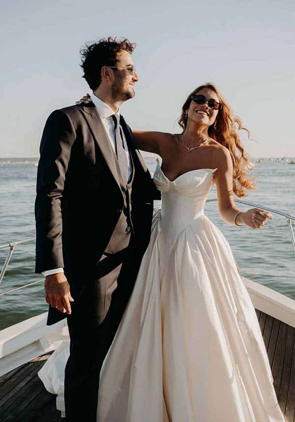 Evenementien mariage anniversaire en bateau basssin arcachon cap ferret - Balade sur chaland - EVENEMENTS PRIVES